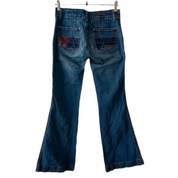 VIGOSS Y2K flare JEANS - Picture 2 of 5